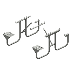 UT Series Frame Kit - Side Accessible Heavy Duty Picnic Table