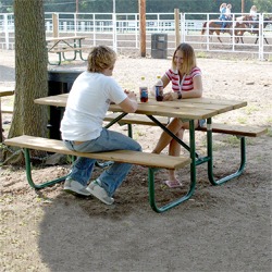 UT Series Picnic Table - Using Lumber