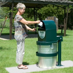 Rodent Proof Garbage Bins - Custom Steel Fabrication Products