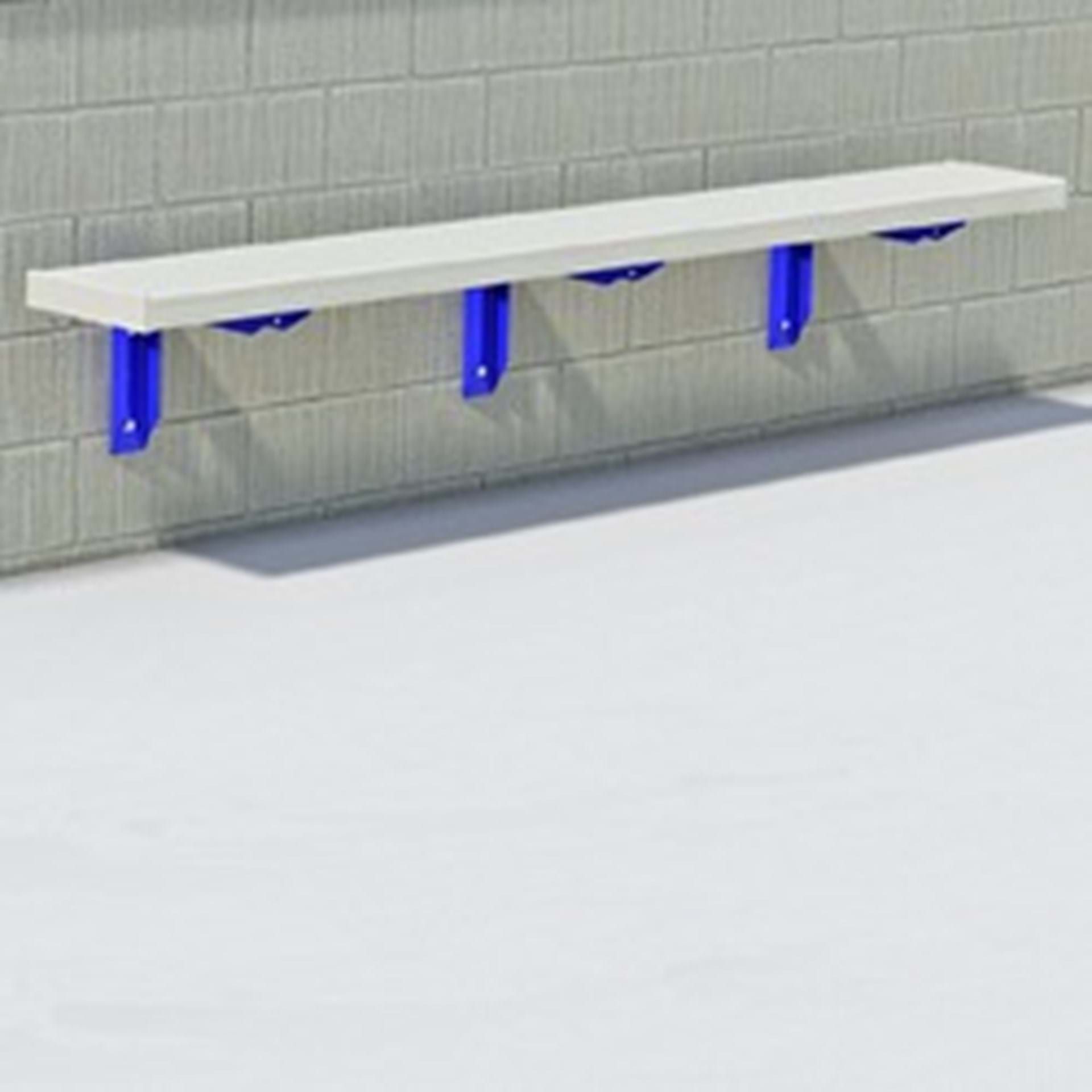 Wall Mount Bench - Using Aluminum