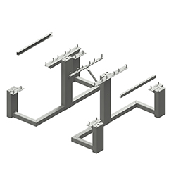 WPTS-6 Picnic Table Frame Kit